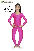 TUTA DANZA ACCADEMICA LYCRA FUCSIA BABY